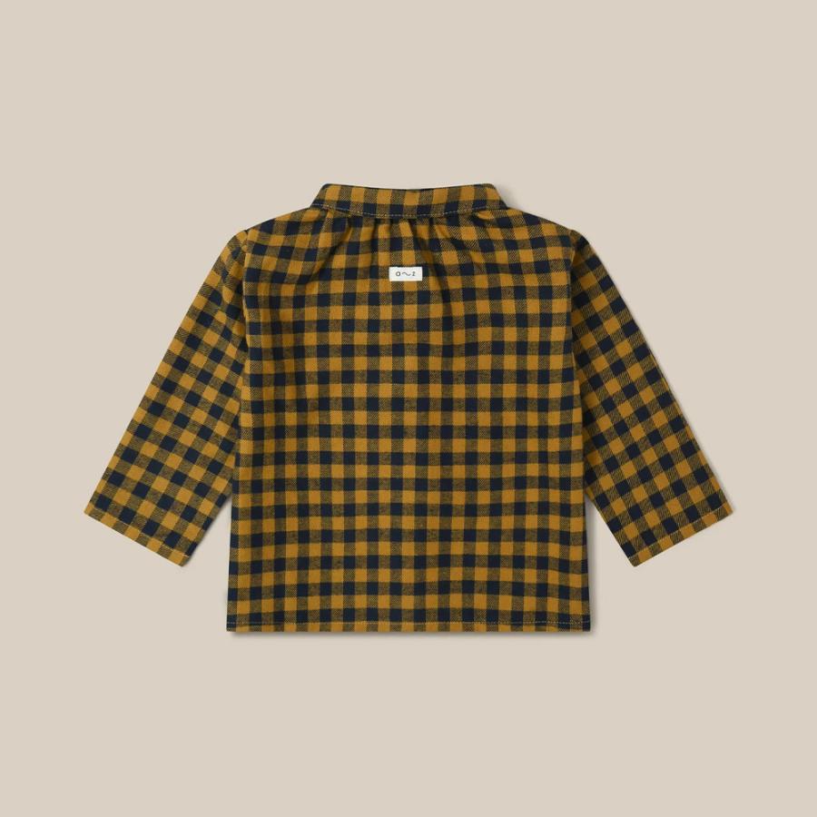 シャツ ブラウス ギンガムチェック キッズ オーガニックズー Organic