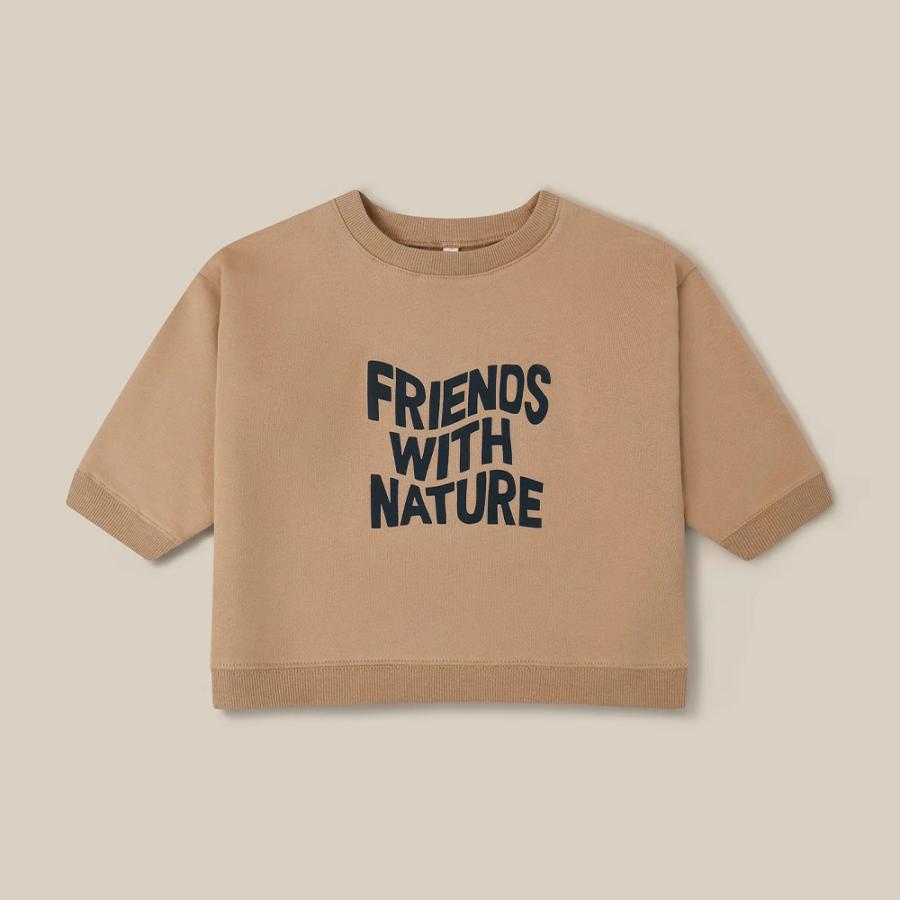 スウェット トレーナー キッズ ベビー オーガニックズー Organic Zoo