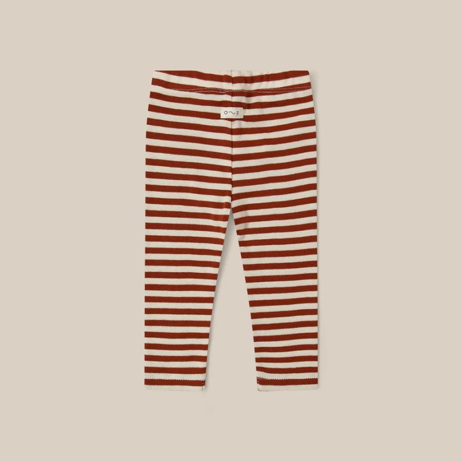 レギンス キッズ ベビー オーガニックズー ストライプ Organic Zoo