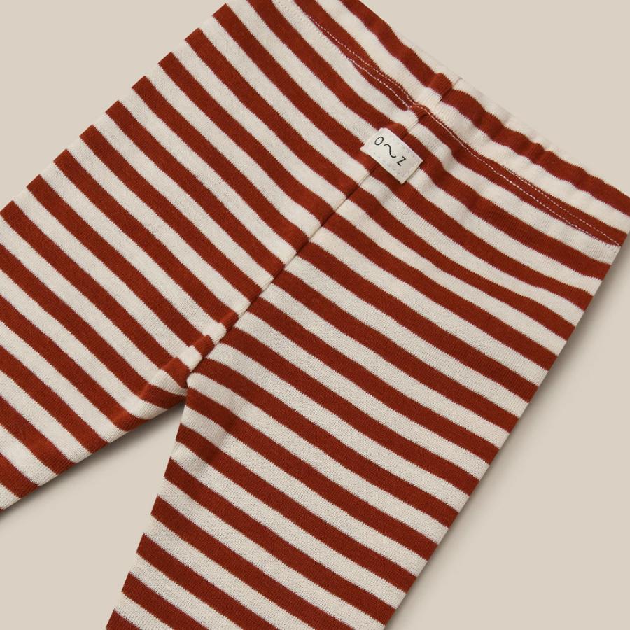 レギンス キッズ ベビー オーガニックズー ストライプ Organic Zoo