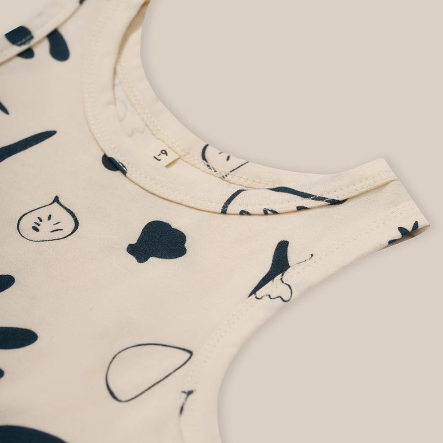 タンクトップ キッズ ベビー オーガニックズー Organic Zoo Capri