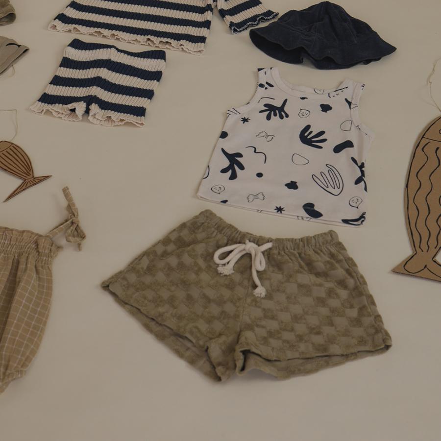 ショーツ ズボン キッズ ベビー オーガニックズー Organic Zoo Dusky