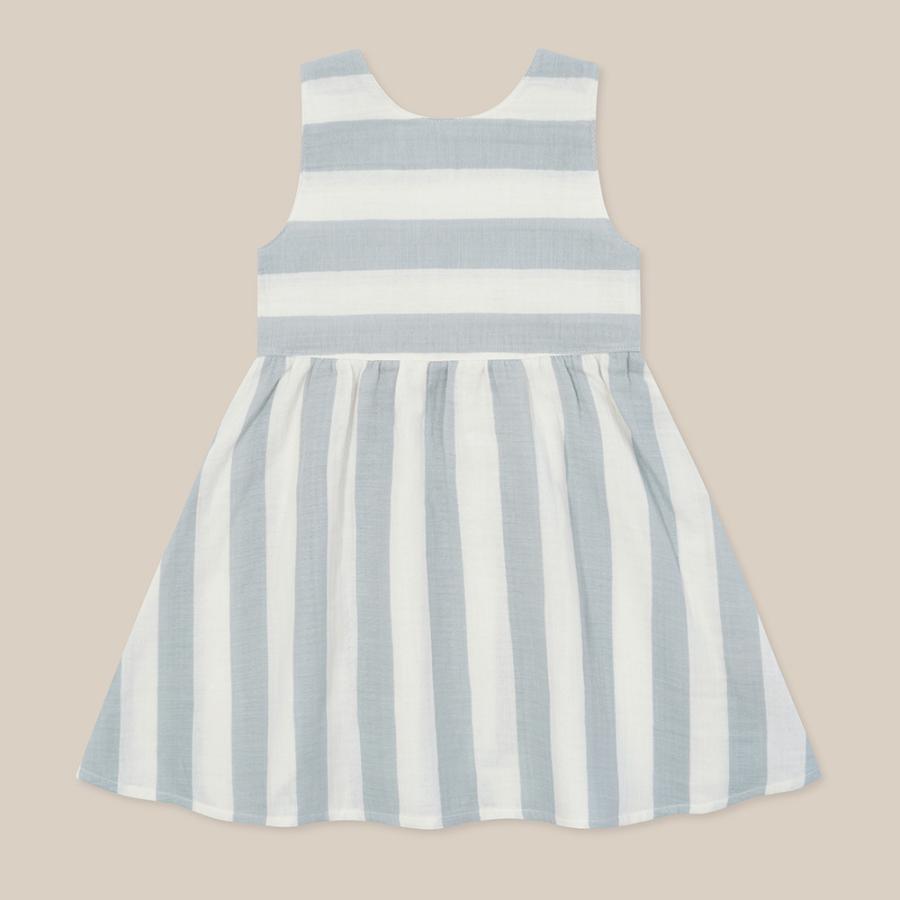 ワンピース ベビー オーガニックズー Organic Zoo Sardine Stripes