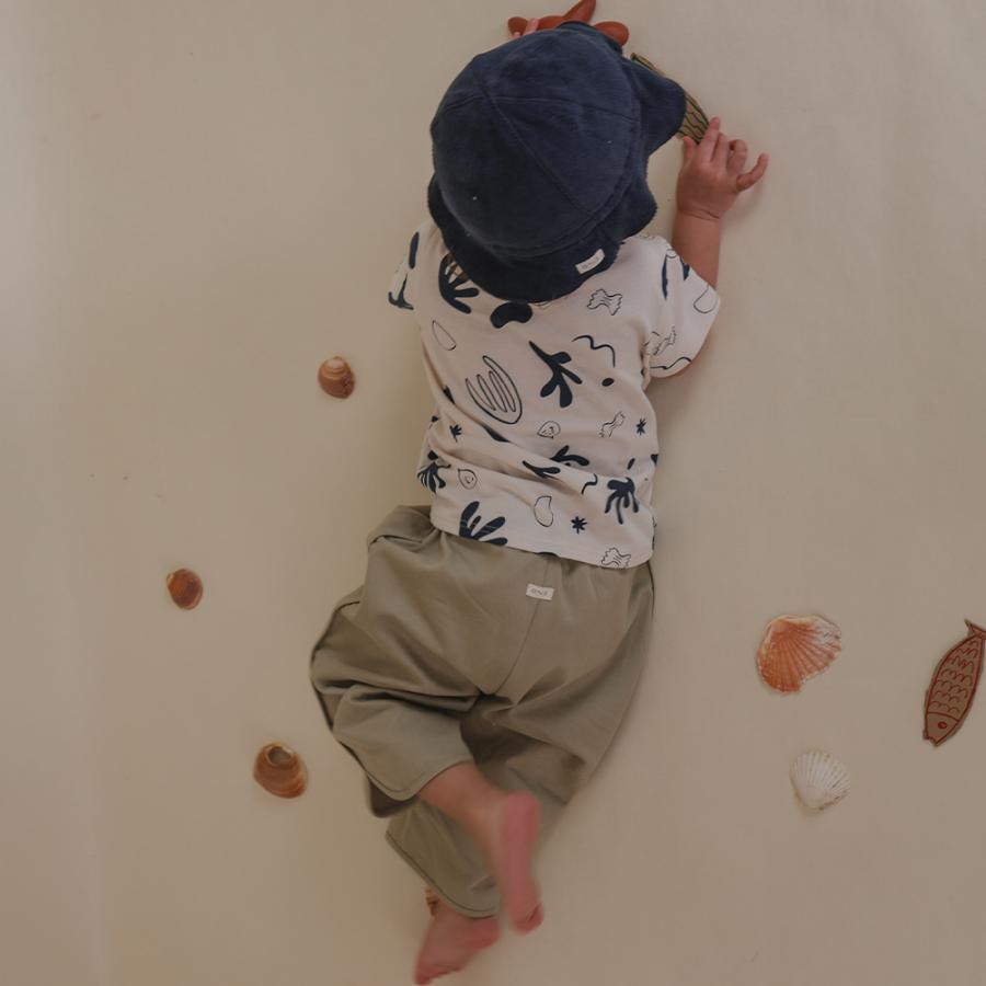 パンツ ズボン キッズ ベビー オーガニックズー Organic Zoo Seasalt