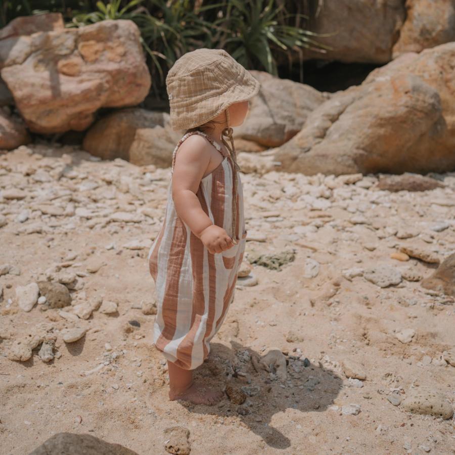 ジャンプスーツ ベビー オーガニックズー Organic Zoo Sienna Stripes