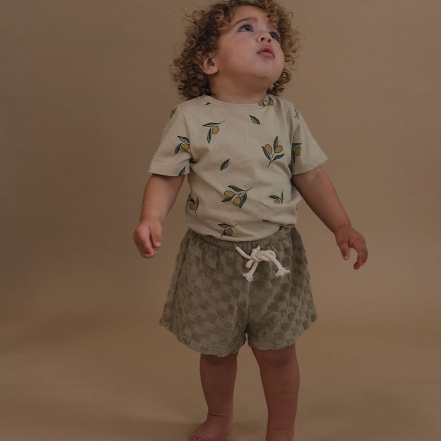 Tシャツ キッズ ベビー オーガニックズー Organic Zoo Olive Garden