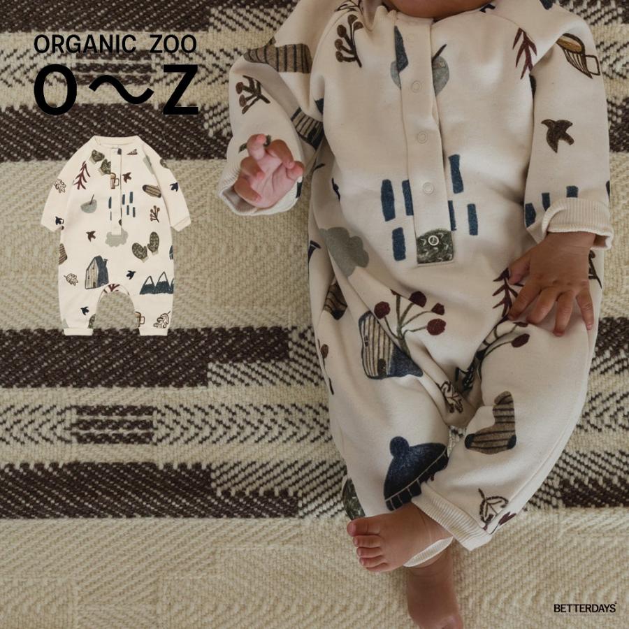 ロンパース キッズ ベビー オーガニックズー Organic Zoo Cosy Wild 