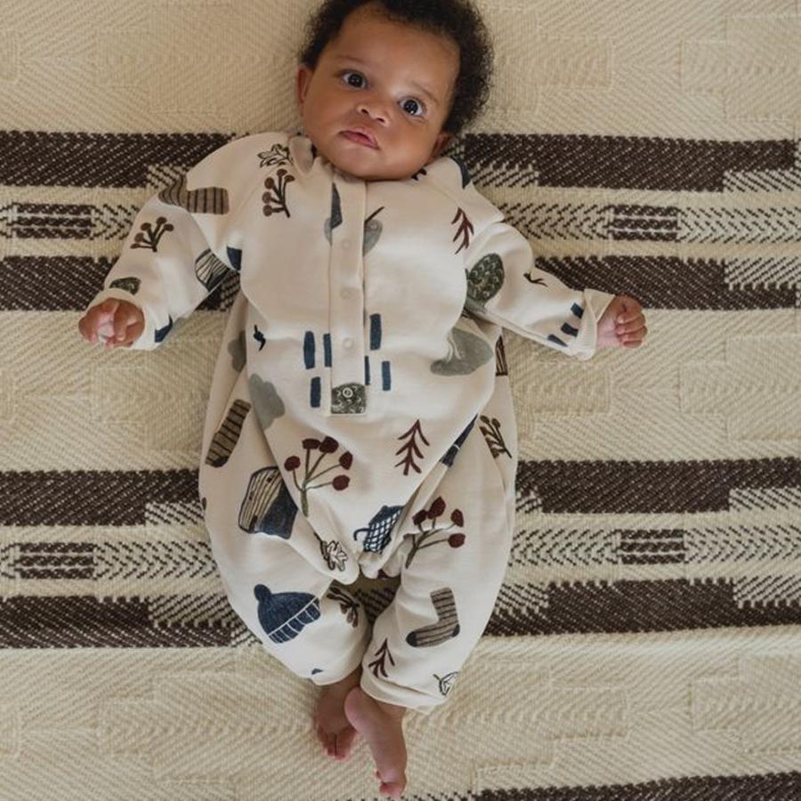 ロンパース キッズ ベビー オーガニックズー Organic Zoo Cosy Wild