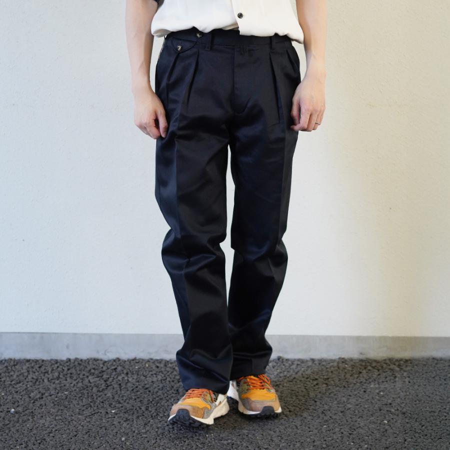 ボトムス メンズ パンツ バーンストーマー マッカーサー2 2プリーツ