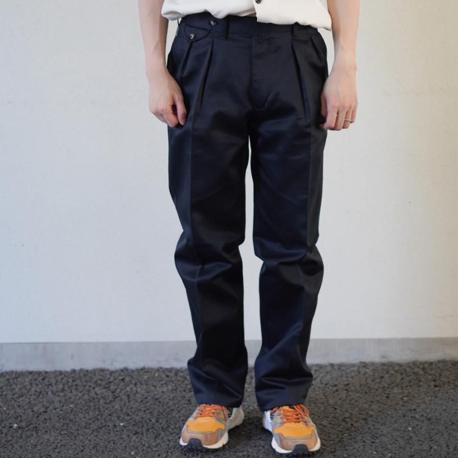 ボトムス メンズ パンツ バーンストーマー マッカーサー2 2プリーツ