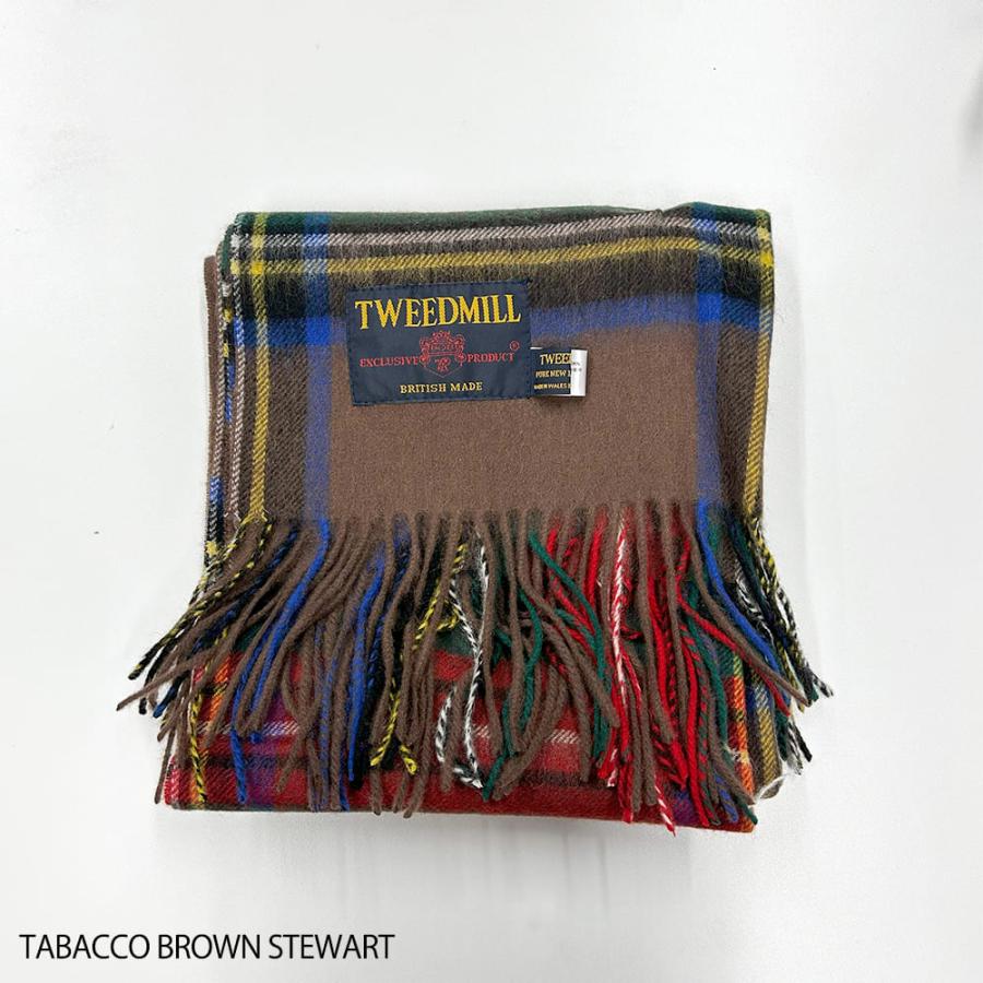 TWEED MILL（ツイードミル） ストール ユニセックス マフラー チェック
