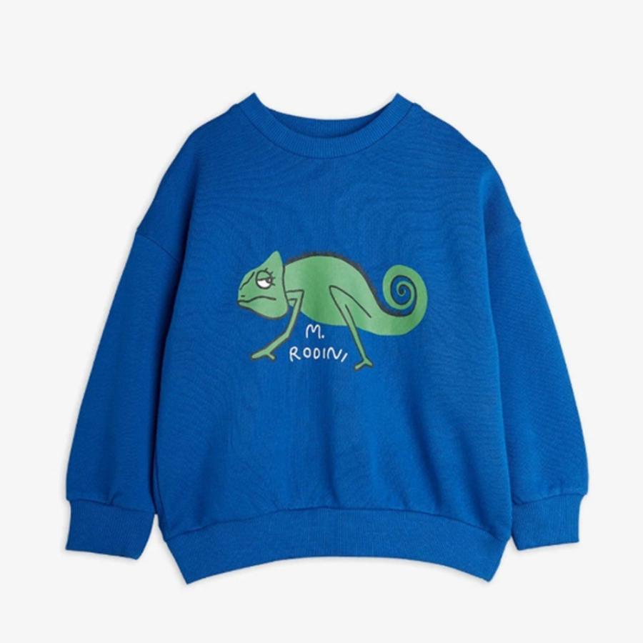 トレーナー スウェット キッズ ミニロディーニ  トカゲ カメレオン【国内正規品】 mini rodini LIZARD  SWEATSHIRT_2