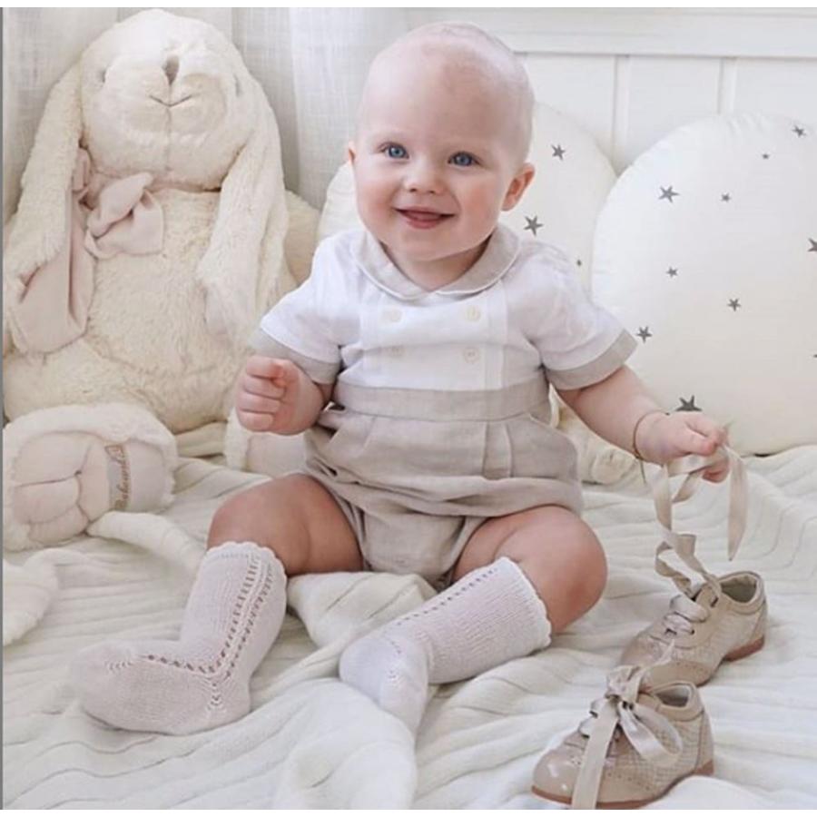 Condor（コンドル） ソックス 女の子 パール サイドオープンワークニー