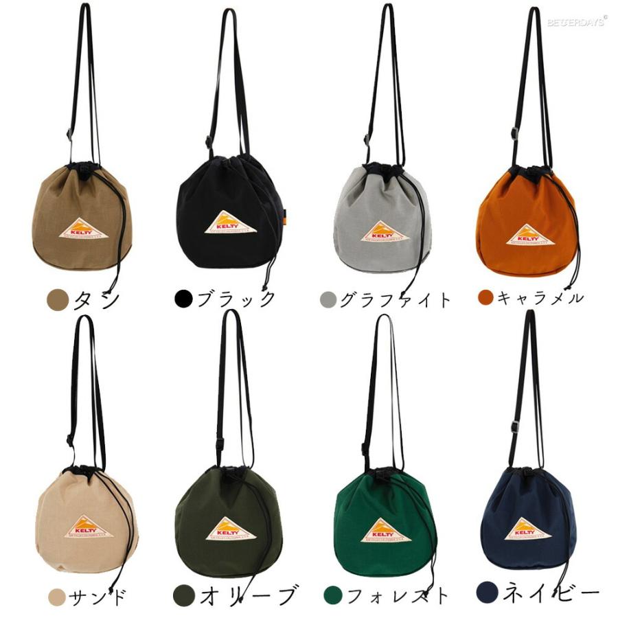 KELTY（ケルティ） ショルダーバッグ レディース メンズ 巾着 KINCHAKU