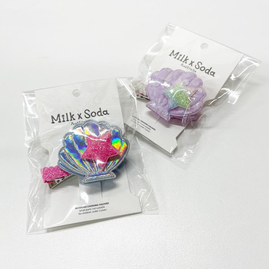 ヘアアクセサリー ヘアピン キッズ ミルク×ソーダ ミルクアンドソーダ