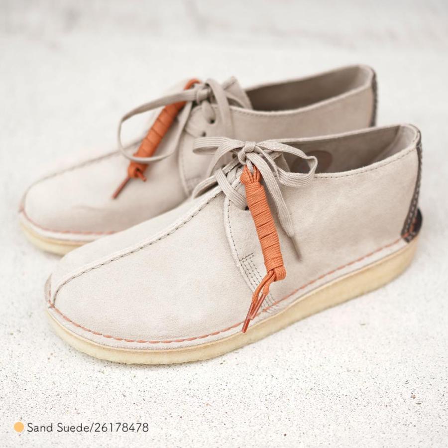 人気モデル！美品！クラークスClarksデザートトレックハイ26.0 ベージュ デザートトレック誕生50周年を記念！クラークス オリジナルズの