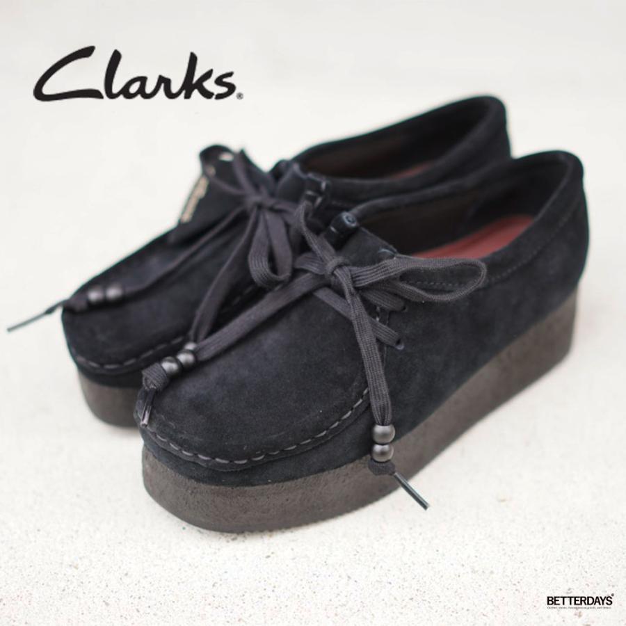 Clarks（クラークス） ワラクラフトビー ブラックスエード Wallacraft