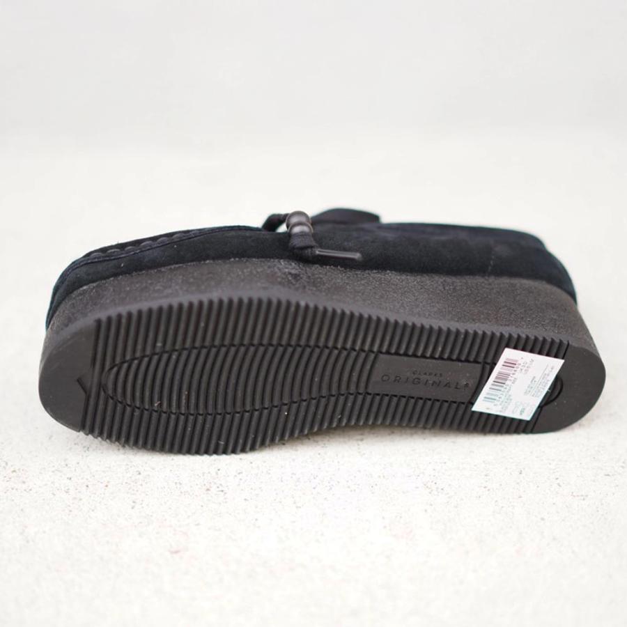 Clarks（クラークス） ワラクラフトビー ブラックスエード Wallacraft