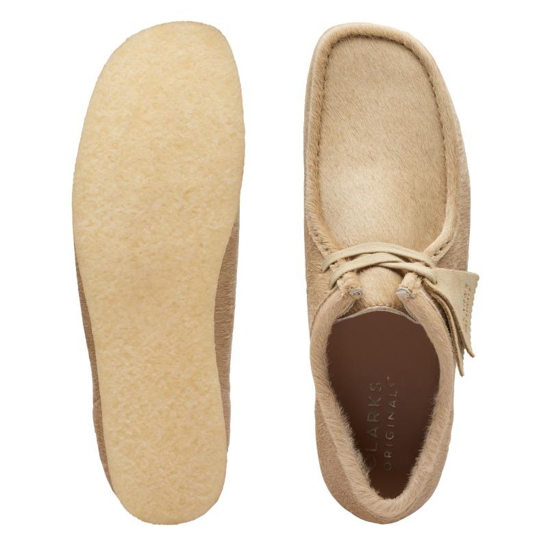 Clarks（クラークス） ワラビー メンズ Wallabee Maple Hair On CLARKS