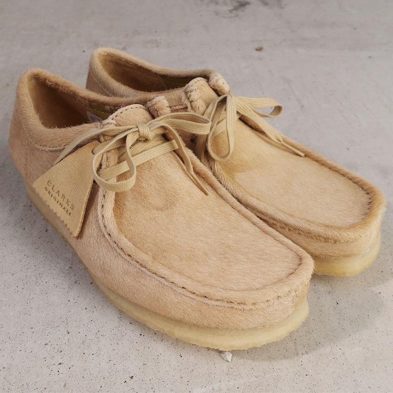 Clarks（クラークス） ワラビー メンズ Wallabee Maple Hair On CLARKS
