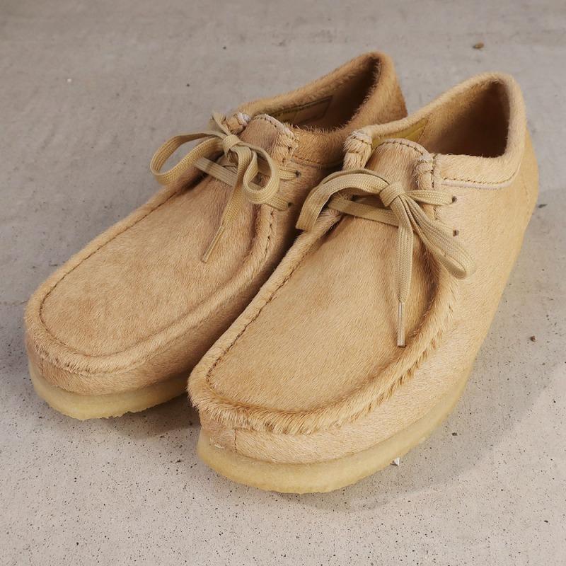 Clarks（クラークス） ワラビー メンズ Wallabee Maple Hair On CLARKS