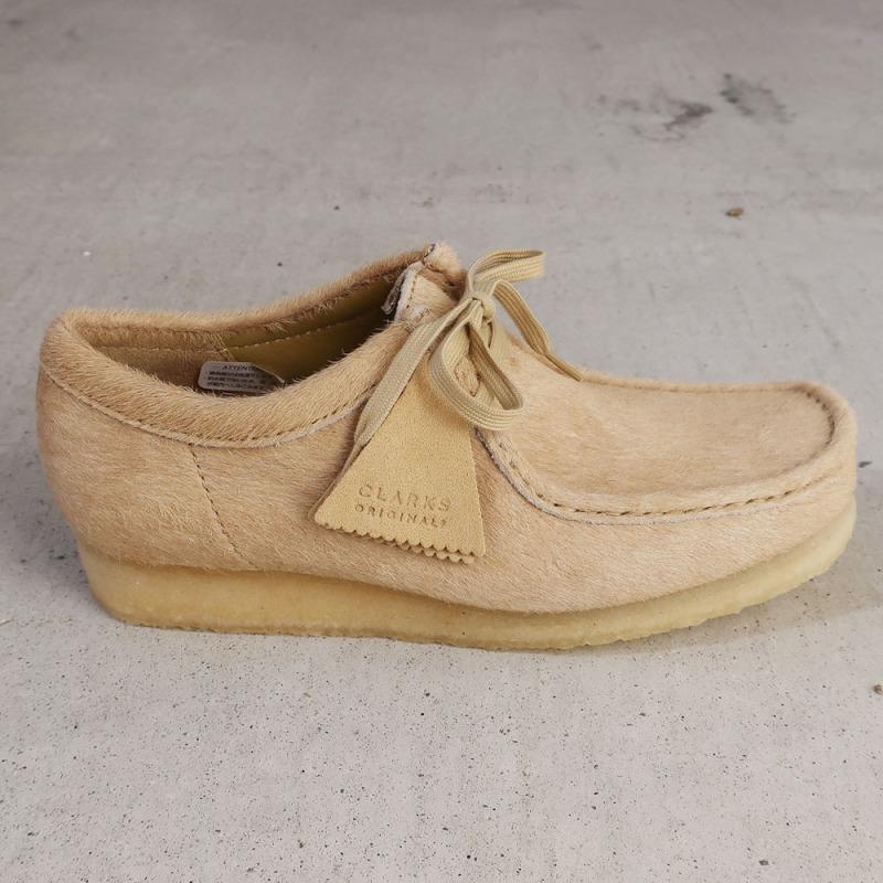 CLARKS ORIGINALSwallabeeワラビーmaple suede Clarks（クラークス） ワラビー メンズ Wallabee Maple Hair On CLARKS
