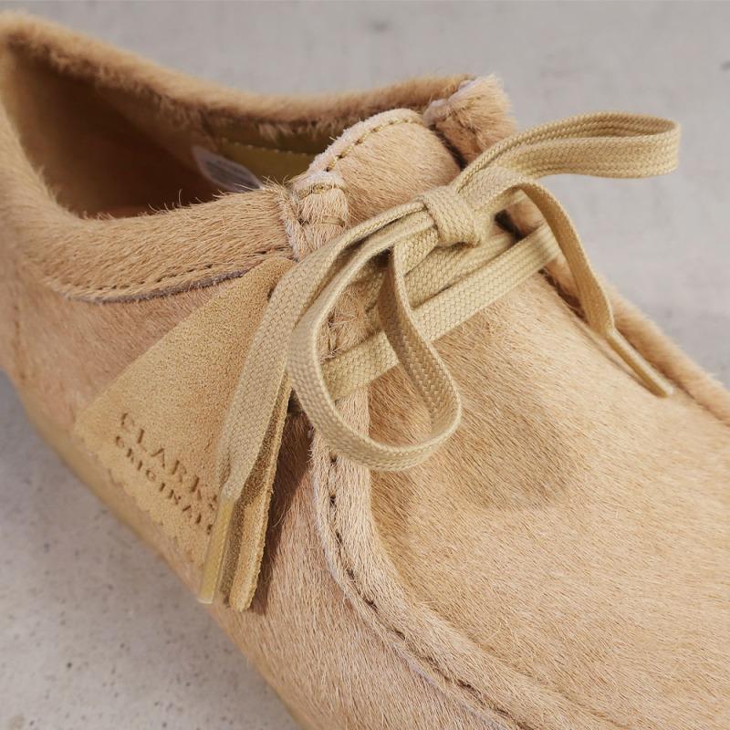 Clarks（クラークス） ワラビー メンズ Wallabee Maple Hair On CLARKS