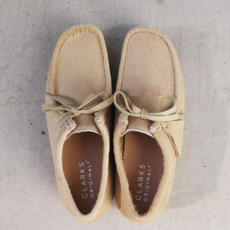 Clarks（クラークス） ワラビー メンズ Wallabee Maple Hair On CLARKS