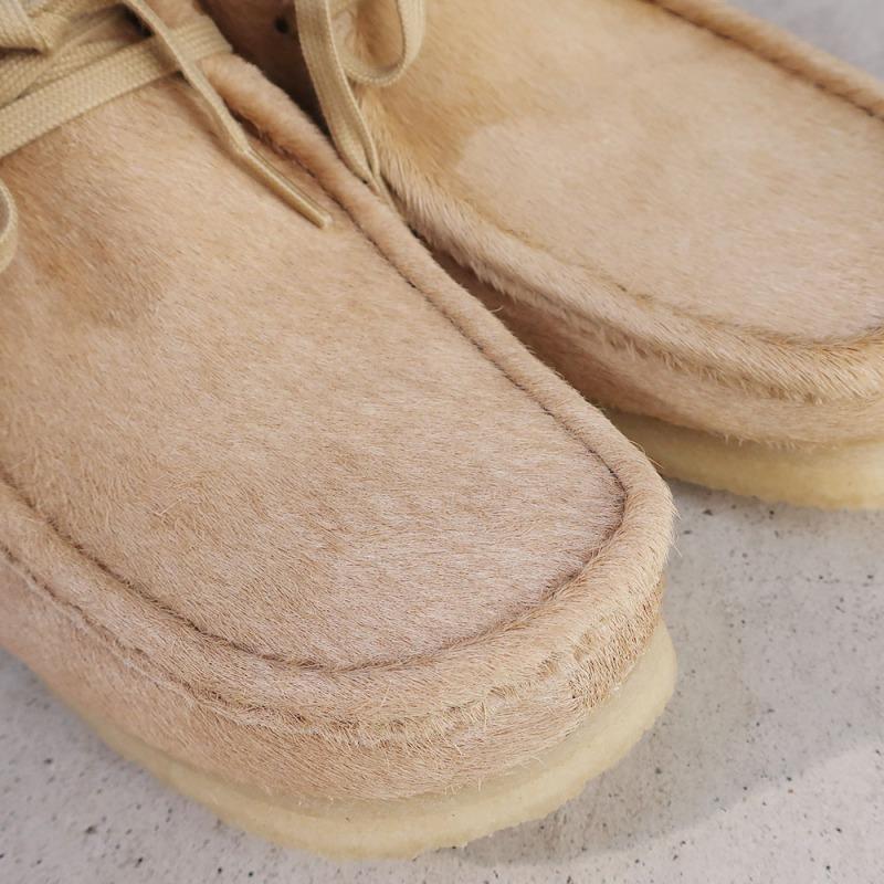 Clarks（クラークス） ワラビー メンズ Wallabee Maple Hair On CLARKS