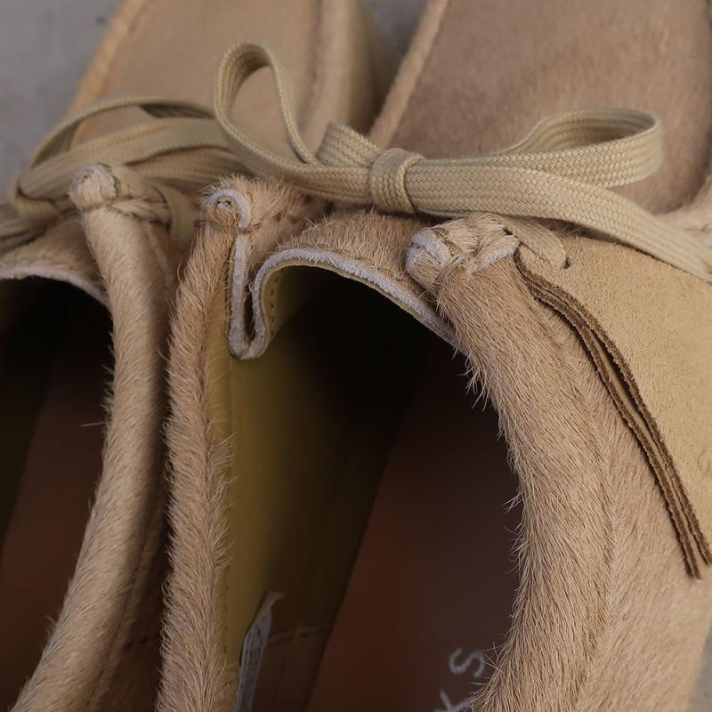 Clarks クラークス ワラビー メンズ Wallabee Maple Hair On Clarks クラークス ワラビー メンズ Wallabee Maple Hair On