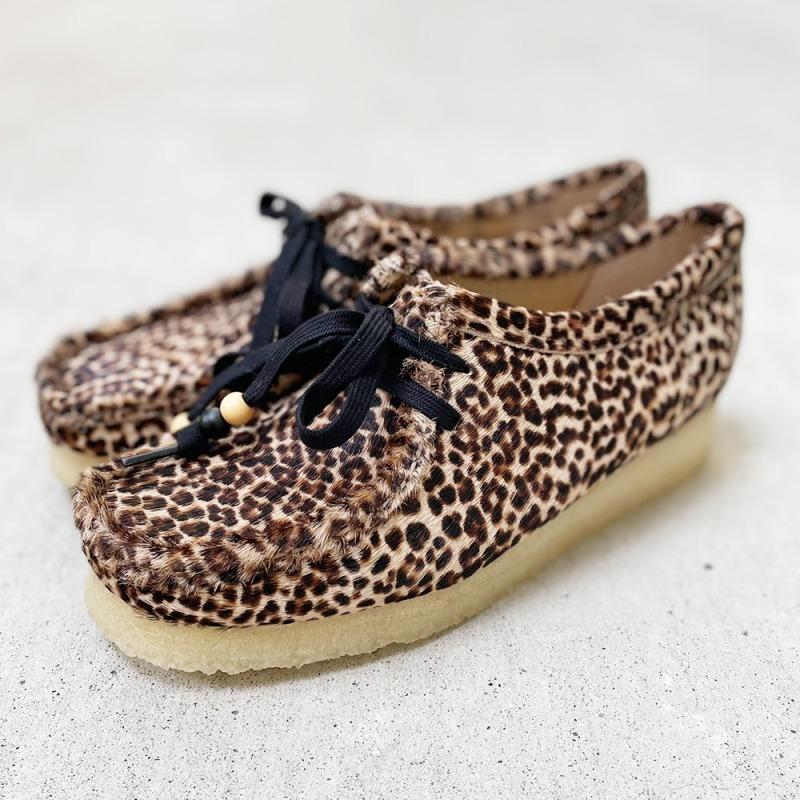 Clarks クラークス オリジナル ワラビー レオパード レディース Clarks クラークス オリジナル ワラビー レオパード レディース