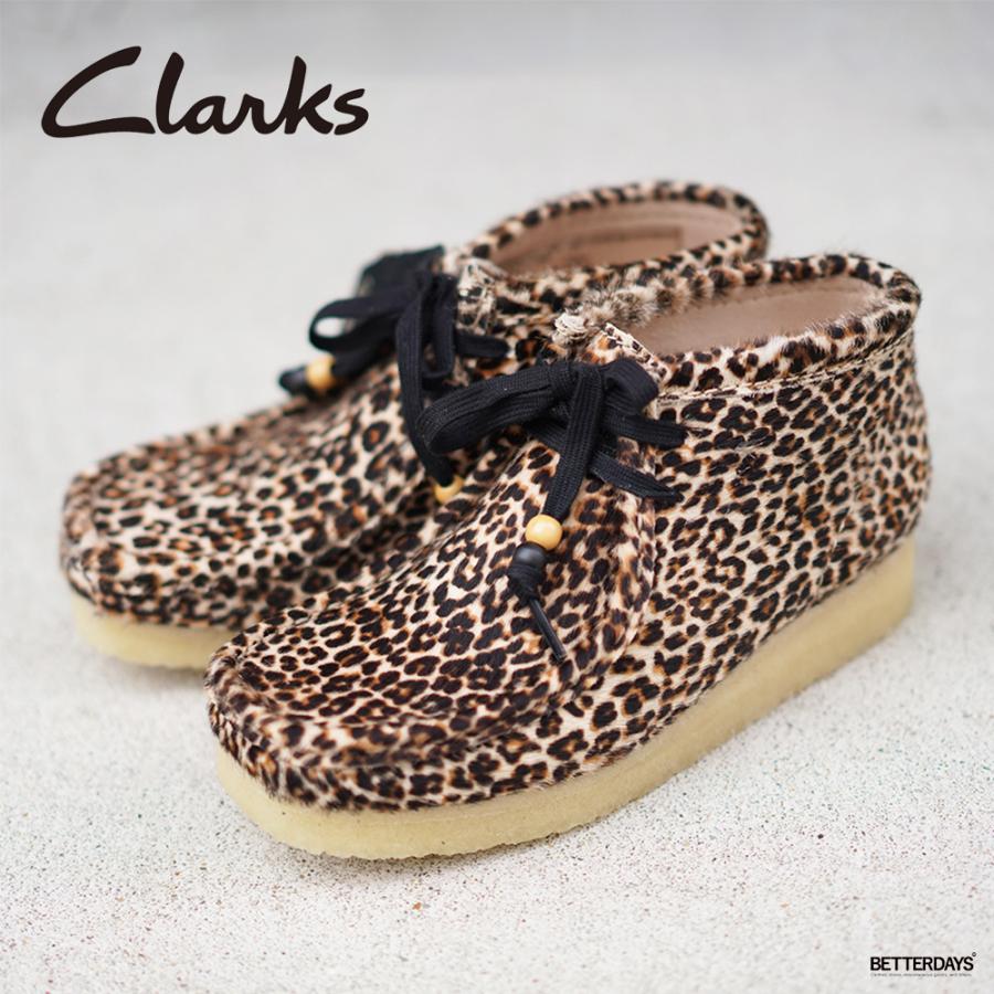 【新品】Clarks Originals WALLABEE BOOTレオパード柄 Clarks（クラークス） オリジナル ワラビー ブーツ レオパード