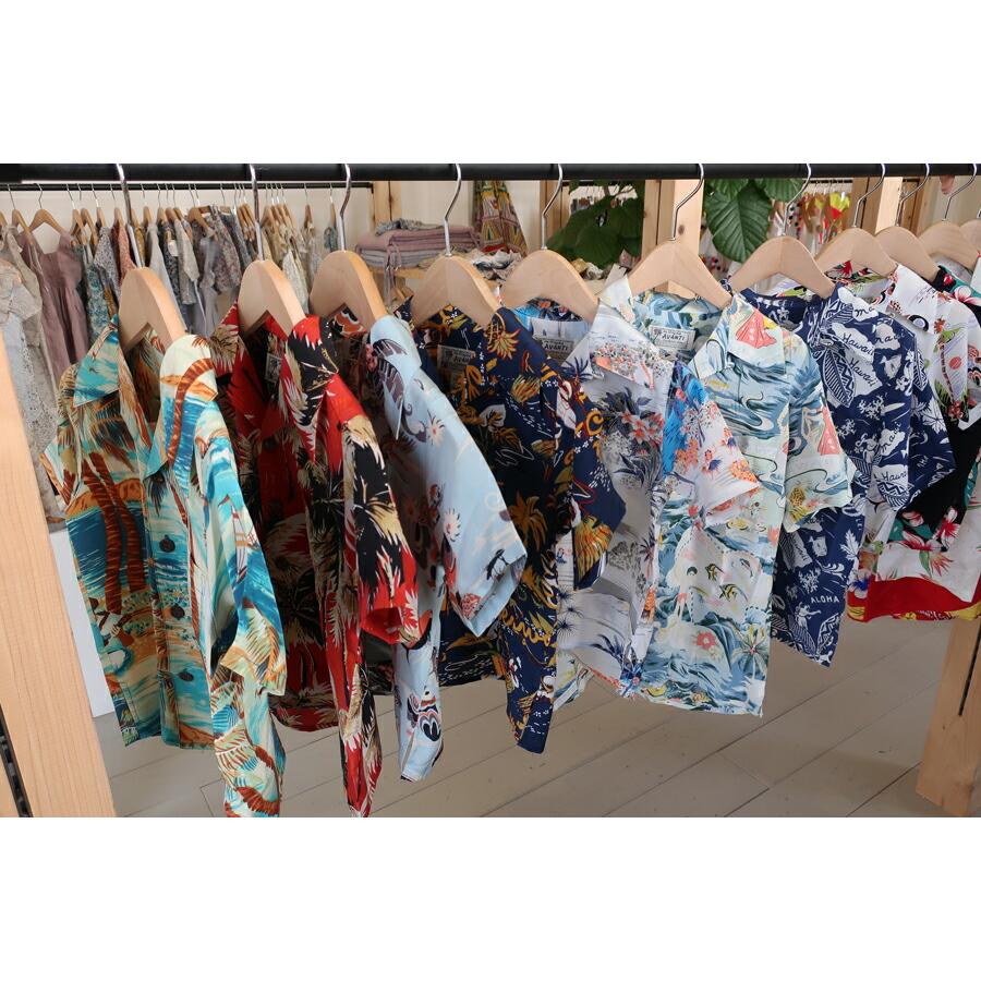 Avanti アロハシャツ メンズ アバンティ SILK ALOHA SHIRTS 165-180cm
