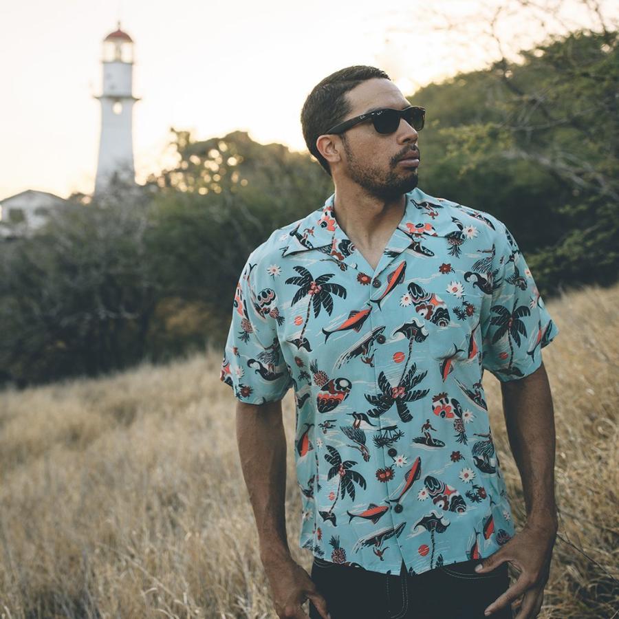Avanti アロハシャツ メンズ アバンティ SILK ALOHA SHIRTS 165-180cm