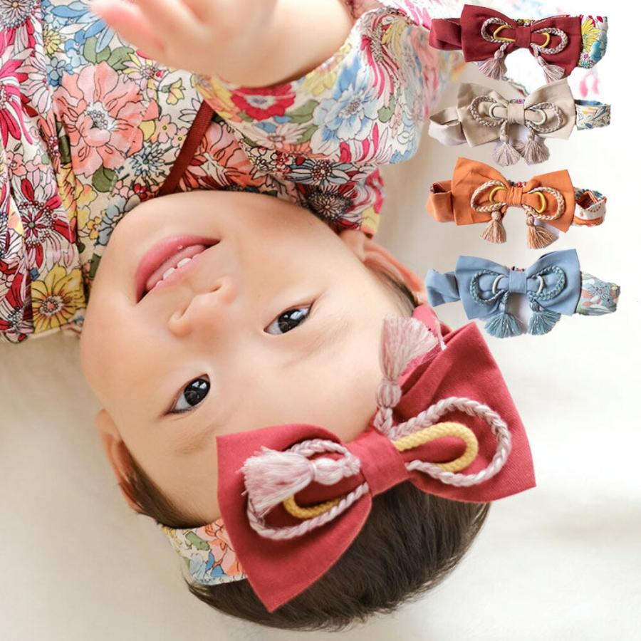 mocmof（モクモフ） ヘアバンド natural flowery ベビー お祝い袴