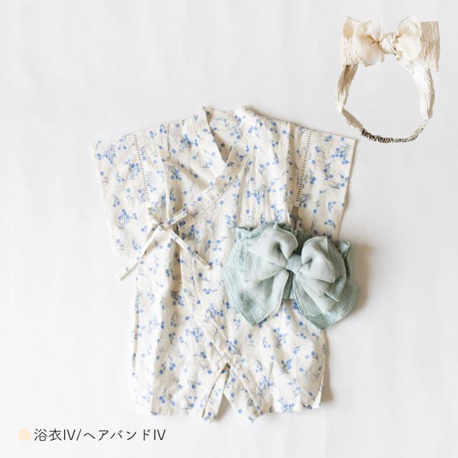 coto cotte（コトコット） 浴衣ロンパース ヘアバンドセット 帯付き