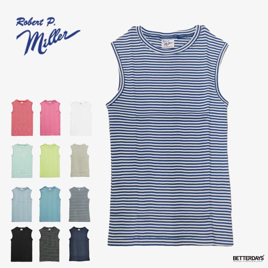Robert P. Miller タンクトップ 3枚セット ROBERT P.MILLER - タンクトップ インナー メンズ 綿 3枚セット