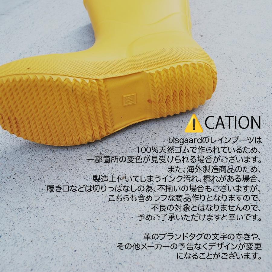 レインブーツ キッズ ビスゴ 長靴 14cm-25cm レインシューズ デンマーク 靴 通学 百貨店ブランド bisgaardの画像