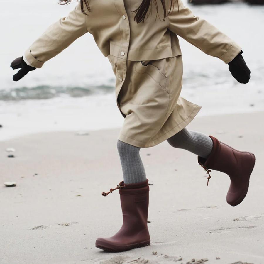 Bisgaard（ビスゴ） ボア付きレインブーツ キッズ 長靴 17-23cm スノー