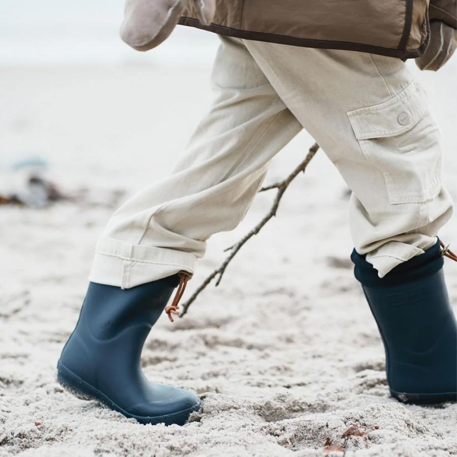 Bisgaard（ビスゴ） ボア付きレインブーツ キッズ 長靴 17-23cm スノー