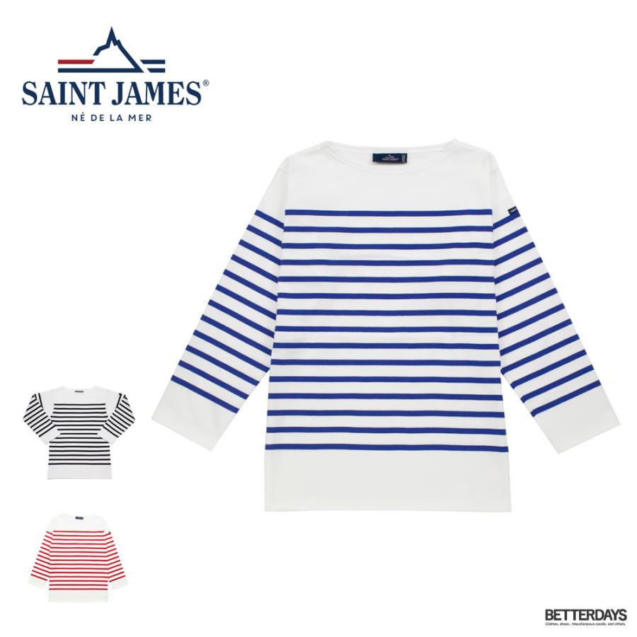 SAINT JAMES（セントジェームス） ナヴァル ボートネック シャツ ユニ