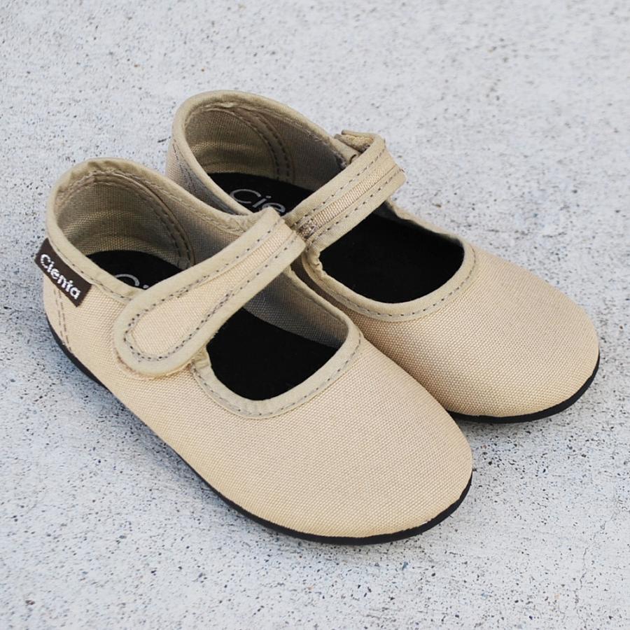 【新品】CIENTA シエンタ　ベルクロワンストラップ　　25 ベージュ Cienta（シエンタ） 【26SS 一部予約 2月頃入荷予定】シエンタ ワン