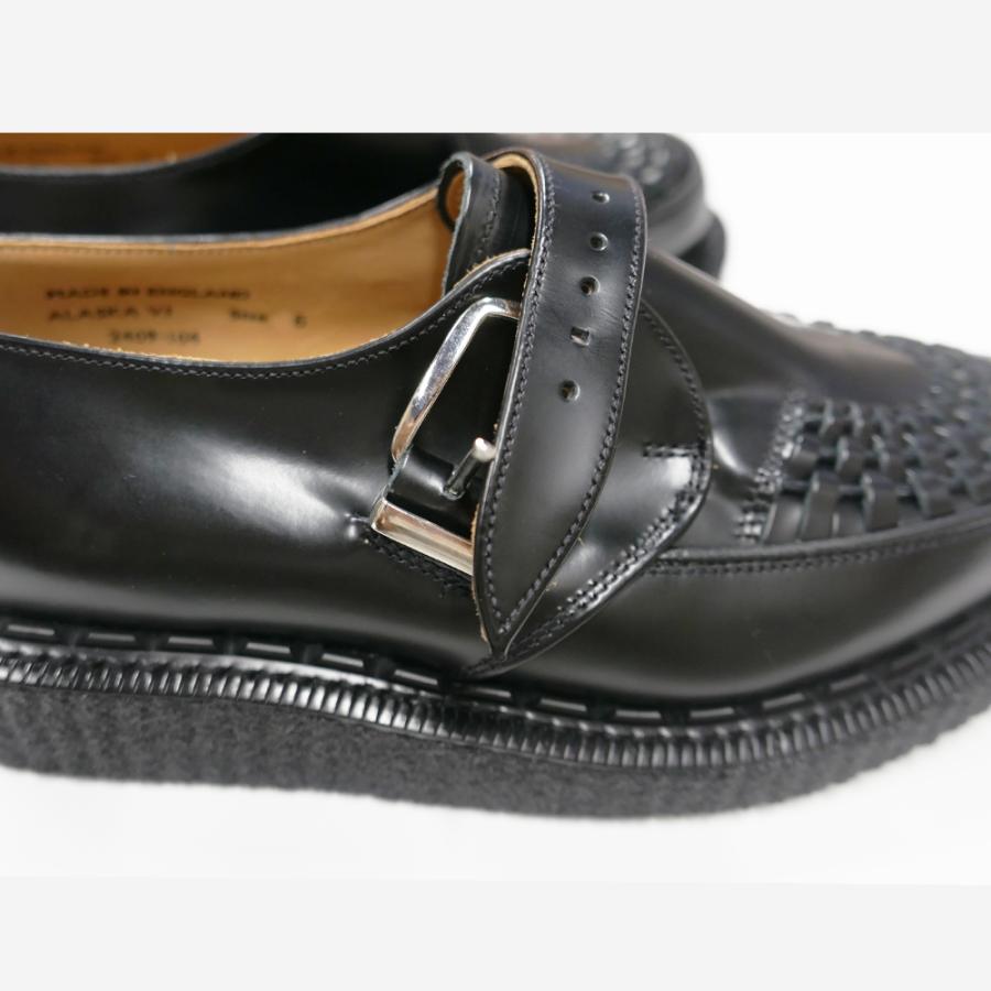 ジョージコックス メンズ アラスカ ドレスシューズ ALASKA BLACK GEORGE COX MADE IN ENGLAND【国内正規品】の画像