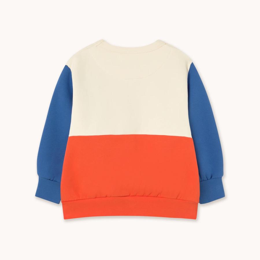 トレーナー スウェット キッズ ベビー Color Block Sweatshirt TINY