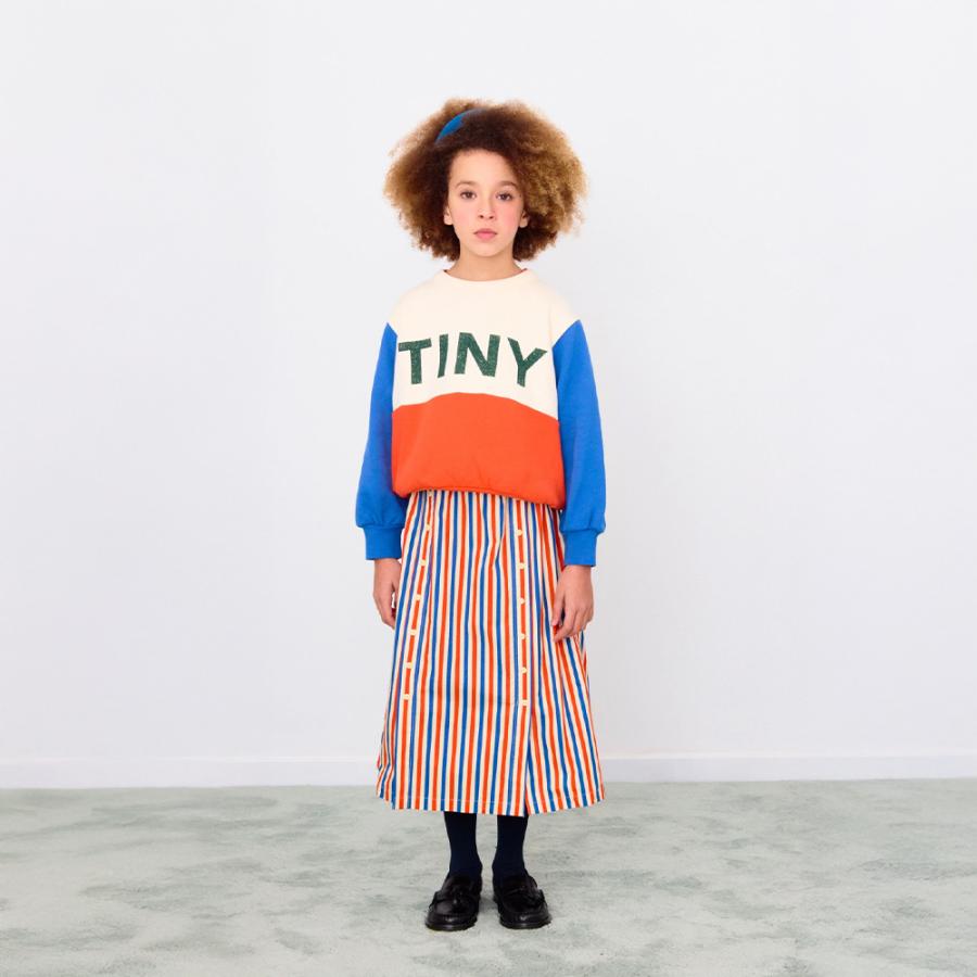 トレーナー スウェット キッズ ベビー Color Block Sweatshirt TINY