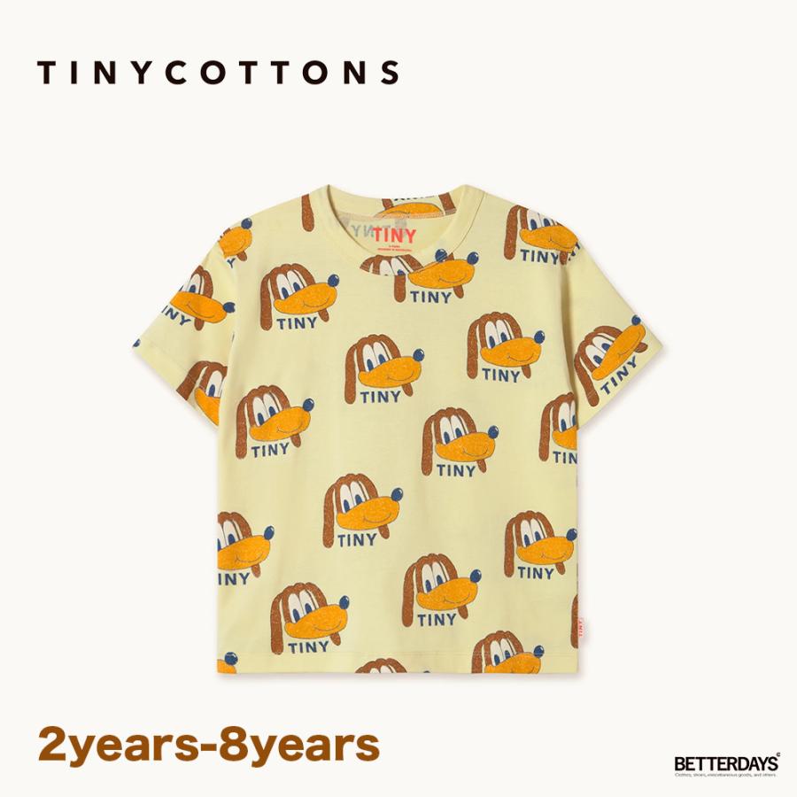 Tシャツ キッズ ベビー 半袖 Dogs Tee TINY COTTONS タイニー