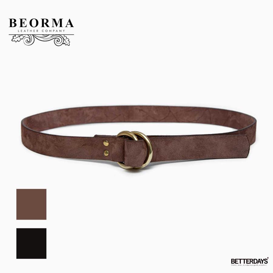 ベルト ベオーマ ベオーマレザーカンパニー スエードレザー BEORMA