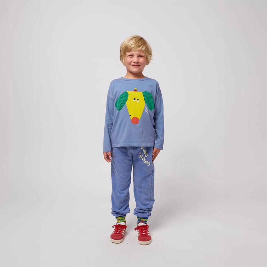 トップス BOBO CHOSES 12M HAPPY DOG baby T-SHIRT BOBO CHOSES（ボボショーズ） tシャツ Happy Dog T-shirt キッズ 子供