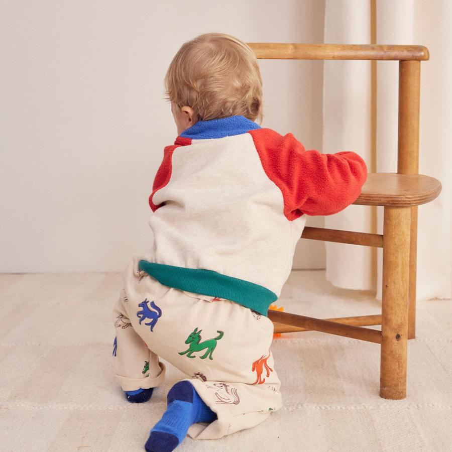 BOBO CHOSES（ボボショーズ） パンツ ベビー 総柄 スウェットパンツ