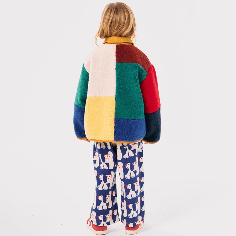 BOBOCHOSES ボアジャケット 2-3y 98cm BOBO CHOSES（ボボショーズ） ジャケット ベビー Color block